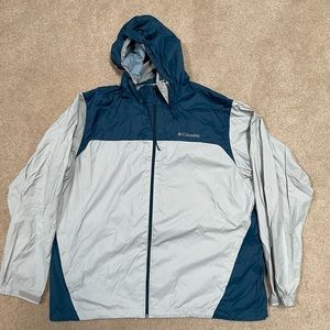 Columbia Mens XL Winbreaker Jacket Hooded